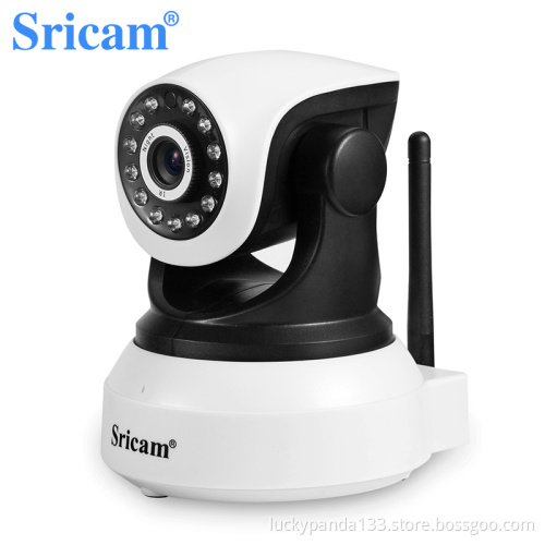 OEM/ODM Sricam SP017 Indoor Wireless WIFI 720P HD Two-way Audio PTZ Camera Home Security Motion Detection P2P IP Camera